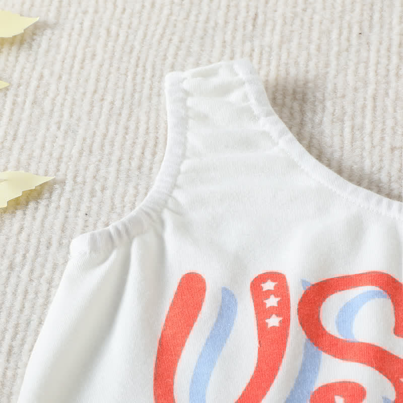 USA Toddler Girl Camisole and Pants Set