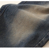 Toddler Black Denim Retro Style 2 Pieces Set