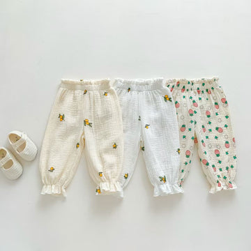 Baby Lemon Strawberry Casual Pants