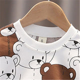 Baby Toddler Brown Bear Casual Sweatshirt