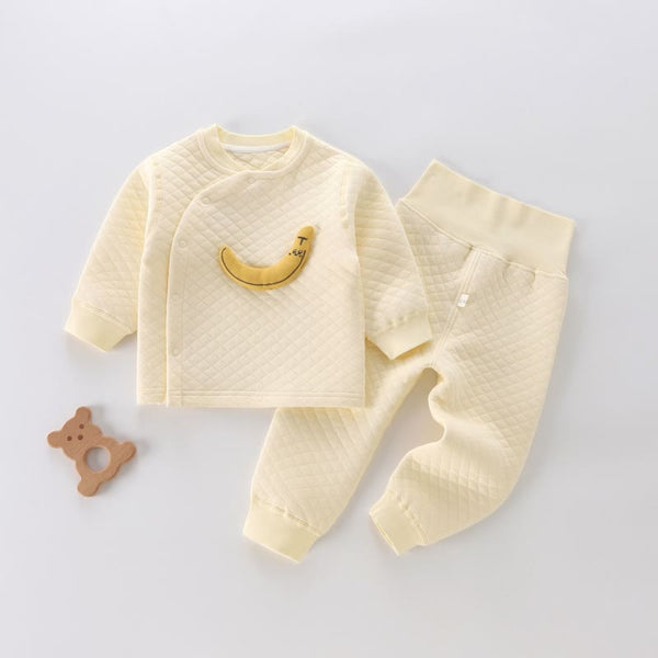 Baby Banana Dot Pajamas Set