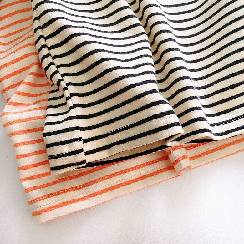 Toddler Striped Side Casual Sweatshirt