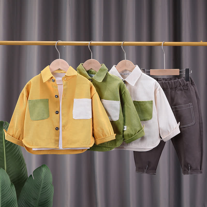 Toddler Boy Casual 3 Pieces Set