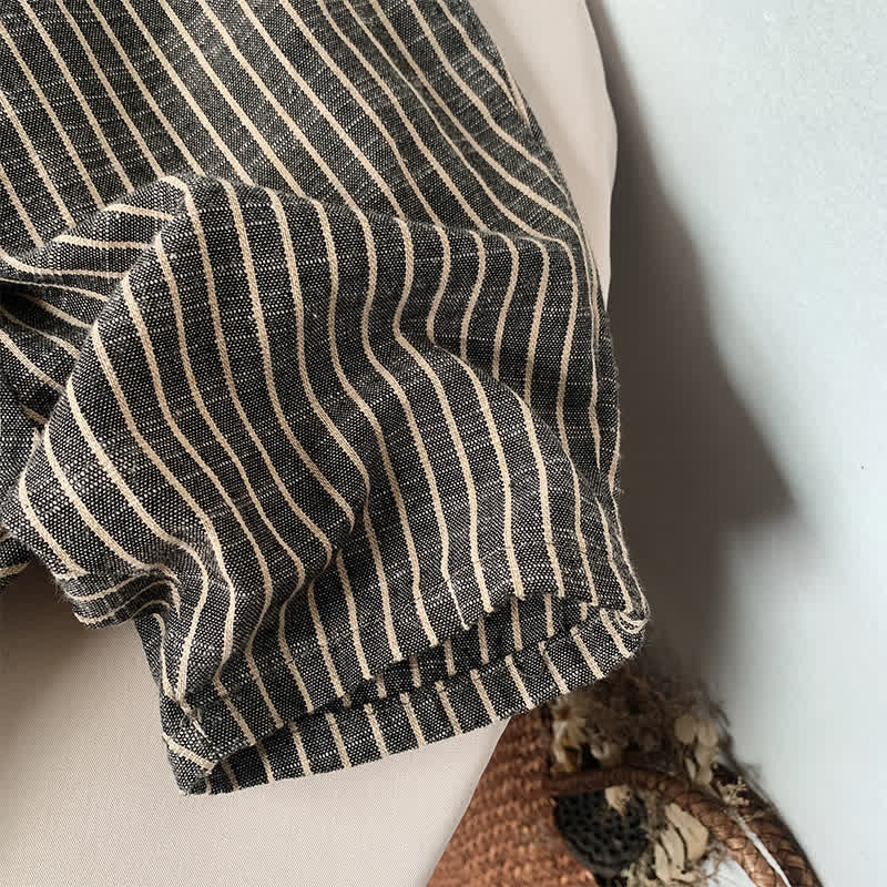 Toddler Boy Striped Harem Pants