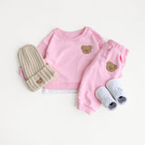 Baby Toddler Cute Bear Sweatshirt & Pants Set