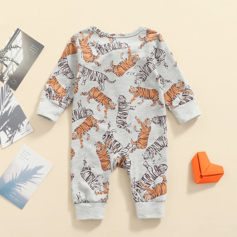 Baby Tiger Newborn Pajamas Romper