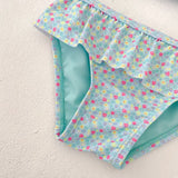 Toddler Girl Flower 2 Pieces Swimsuit