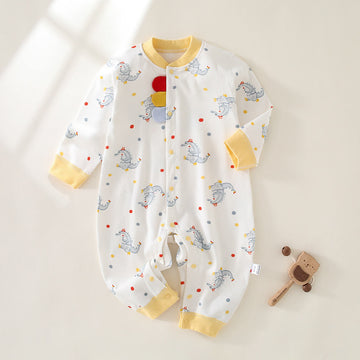 Baby Printing Crocodile Dots Romper