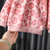 Toddler Girl Pink Leopard Print Blouse
