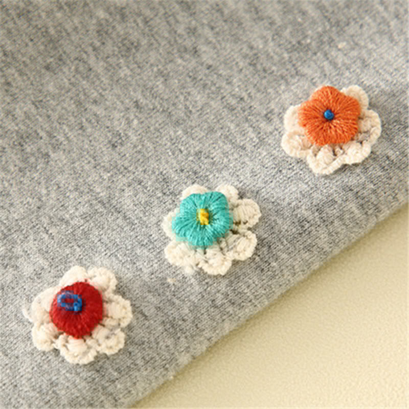 Baby Lace 3D Flower Pants
