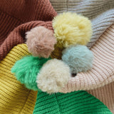 Toddler Solid Color Casual Hooded Knitted Coat