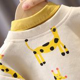 Toddler Boy Giraffe 3pcs Set