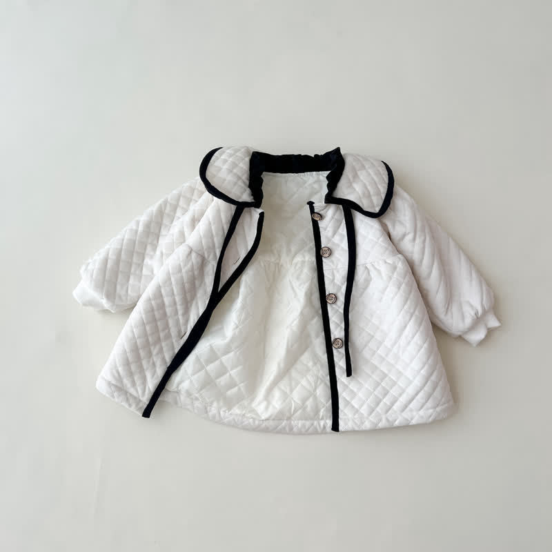 Baby Toddler Peter Pan Collar Coat