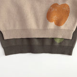 Toddler Color Block Knitted Sweater