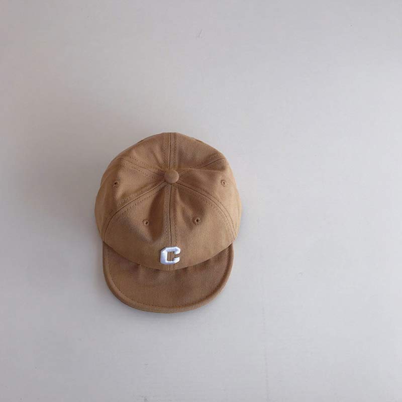 C Baby Embroidered Letters Peaked Cap