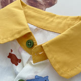 Baby Toddler Bear Polo Collar Shirt