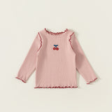 Toddler Girl Cherry Sweatshirt