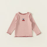 Toddler Girl Cherry Sweatshirt