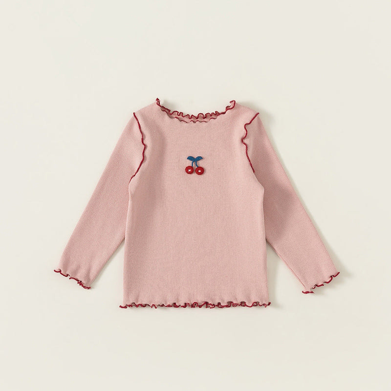 Toddler Girl Cherry Sweatshirt