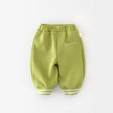 DINOSAUR Baby Casual Slogan Zipper Green Coat Pants