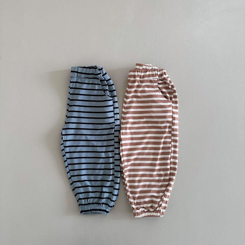 Toddler Striped Side Casual Sport Pants