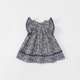 Toddler Girl Floral Ruffled Sleeveless Dress