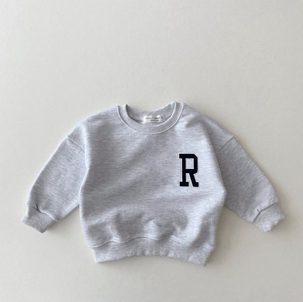 R Baby Long Sleeve Leisure Sweatshirt