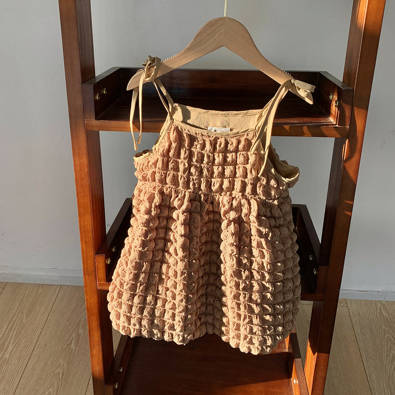 Toddler Girl Bubble Sling Dress