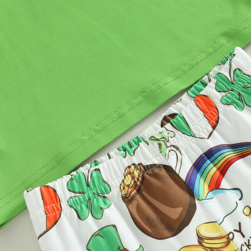 HAPPY ST. PATRICK'S DAY Baby Toddler 2 Pieces Set
