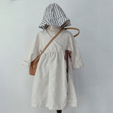 Toddler Girl Striped Kimono Dress