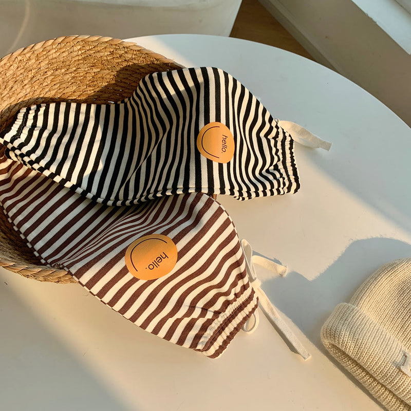 HELLO Toddler Striped Smile Jogger Pants