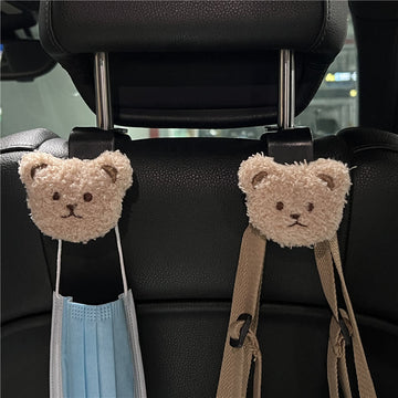 Bear Car Seat Headrest Hook