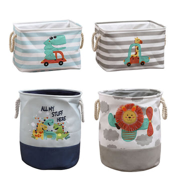 Baby Cartoon Animal Laundry Basket
