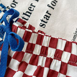 Toddler Color Block Checkerboard Shorts
