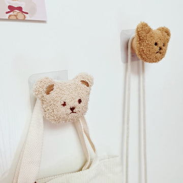 Bear Doll Wooden Hook
