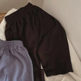 Toddler Boy Solid Color Multicolor Loose Pants
