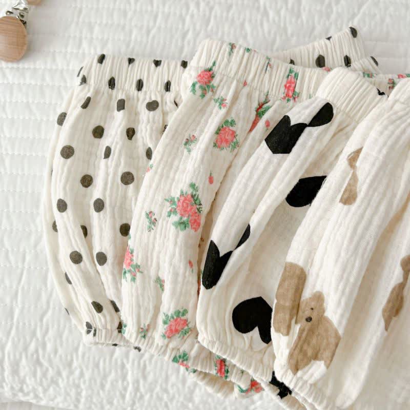 Baby Toddler Elastic Waist  Bloomers