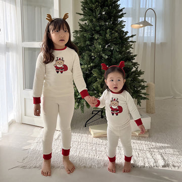 Baby Christmas Pajamas Top and Pants Set