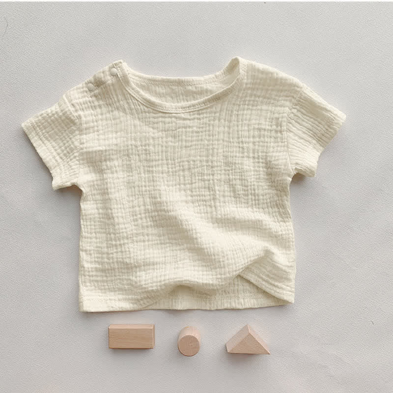 Baby Beige Casual T-Shirt