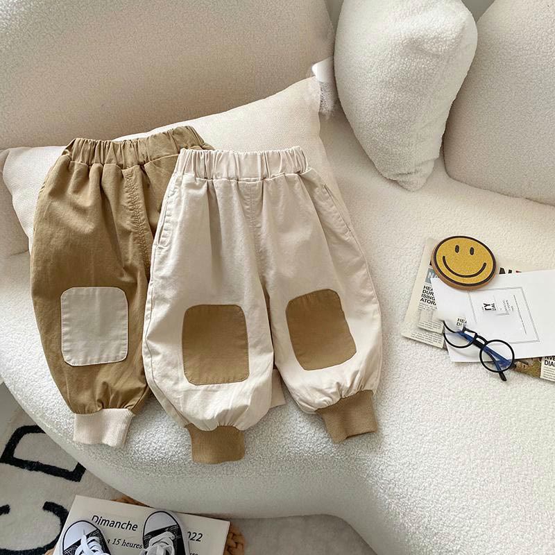 Toddler Boy Patch Loose Pants