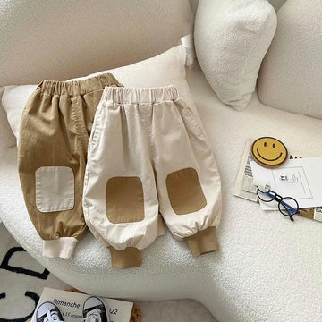 Toddler Boy Patch Loose Pants