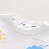DINO Baby Toddler Tee and Denim Shorts Set