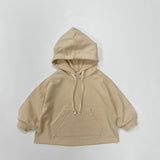 Toddler Casual Pocket Solid Color Hoodie