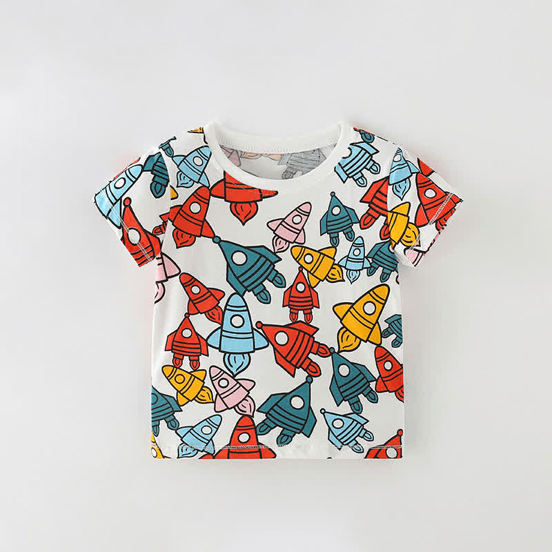 Toddler Boy Rocket Casual Tee