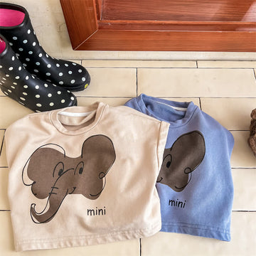 MINI Toddler Elephant Loose Sleeveless Tee