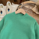 Toddler Solid Color Sweater