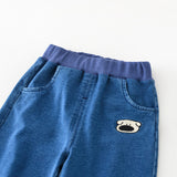 Baby Denim Cartoon Dog Casual Pants