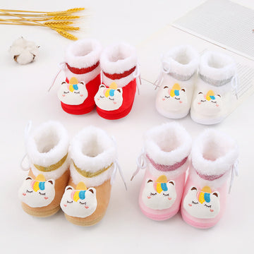 Baby Cat Fleece Pre-walker Snow Boot