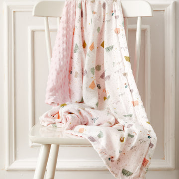 Grassland Dimple Dot Bamboo Fibre Baby Blanket