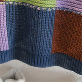 Toddler Boy Multicolor Plaid Loose Sweater